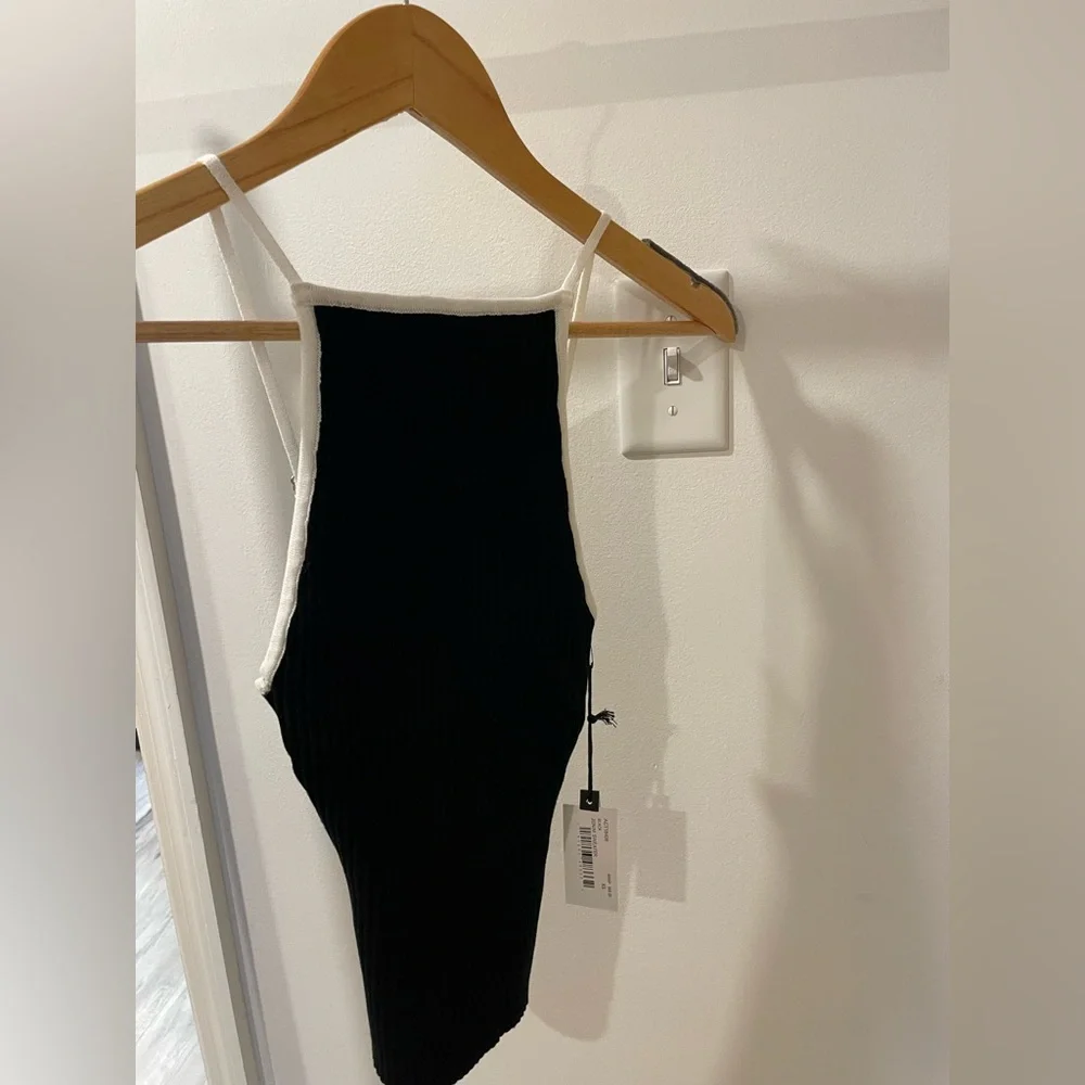 ASTR THE LABEL JENINI KNIT TOP BLACK - Picture 3 of 4